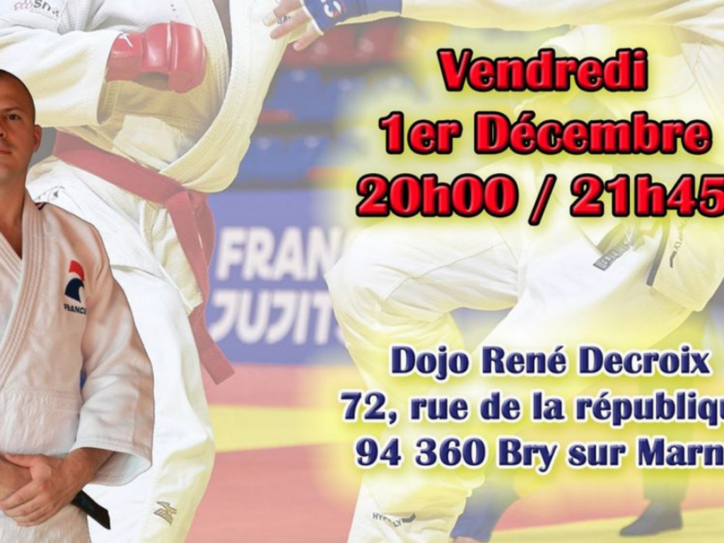 Image de l'actu 'Entraînement de masse ju-jitsu combat et formation arbitre'