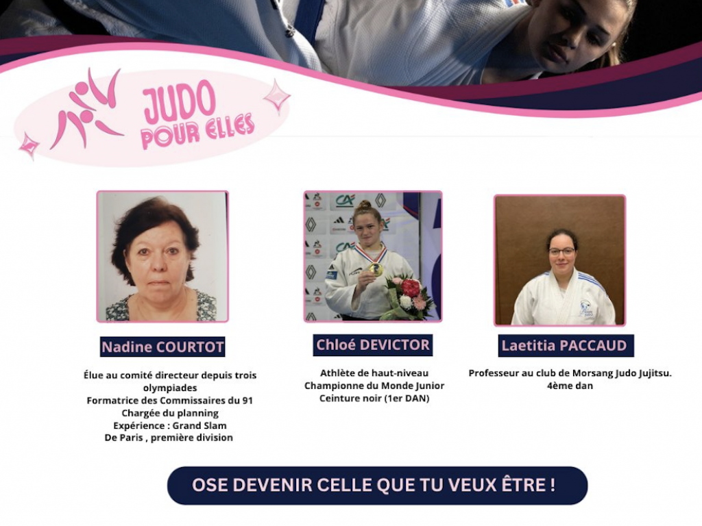 Image de l'actu 'JUDO POUR ELLES ESSONNE 91'